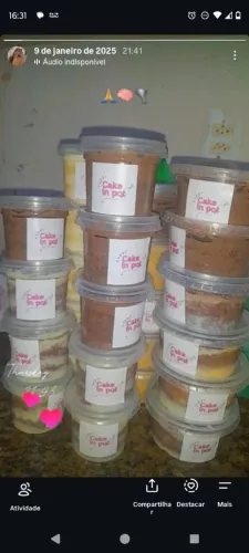 Venda e revendas de bolos de pote 