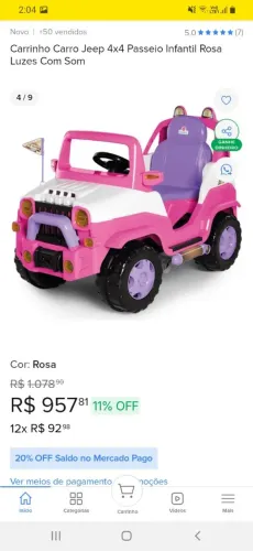Carrinho de passeio