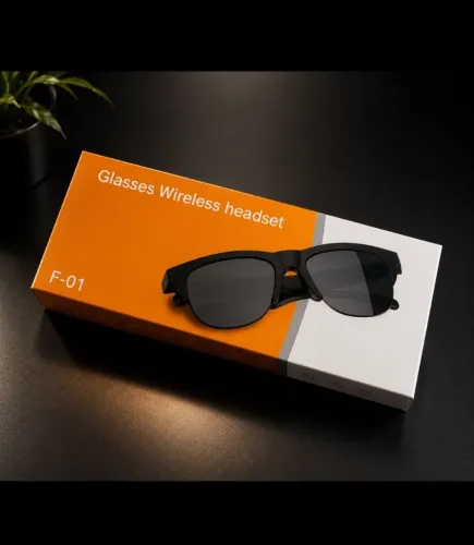 Óculos Bluetooth Wireless F-01 com Áudio e Chamadas