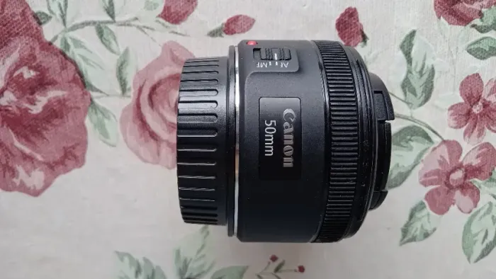 Lente canon 50mm