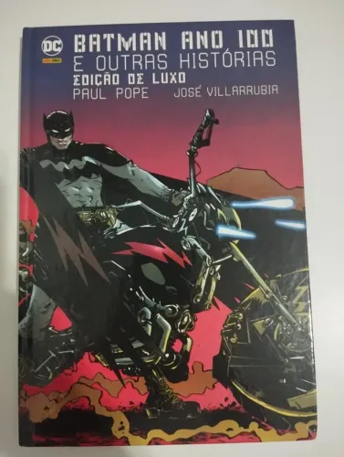 Batman Ano 100 - edição de luxo capa dura (panini)