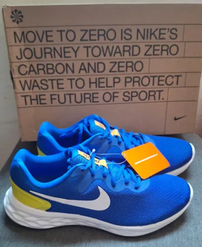 Tênis Original Nike Revolution 6, Azul Royal-Tamanho 41 e 42