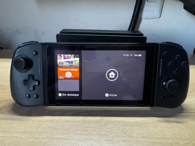 NINTENDO SWITCH DESBLOQUEADO + DOCK + JOY-CONS