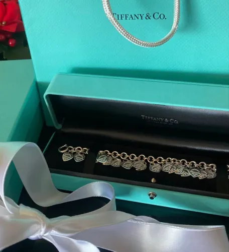 pulseira tiffany multicorações