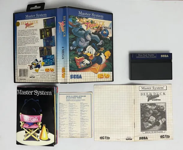 Master System Tec Toy Sega Deep Duck Trouble
