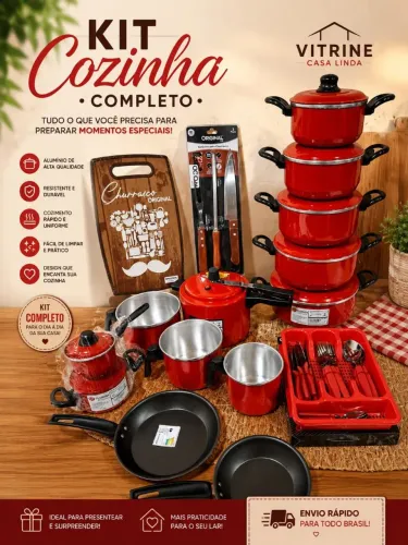 Kit cozinha completo