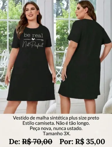 Vestido plus size