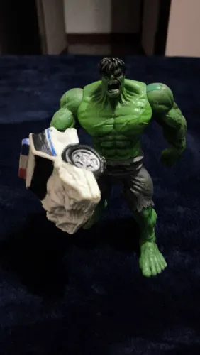 Hulk Marvel Hasbro 2007 Original + Acessório Carro