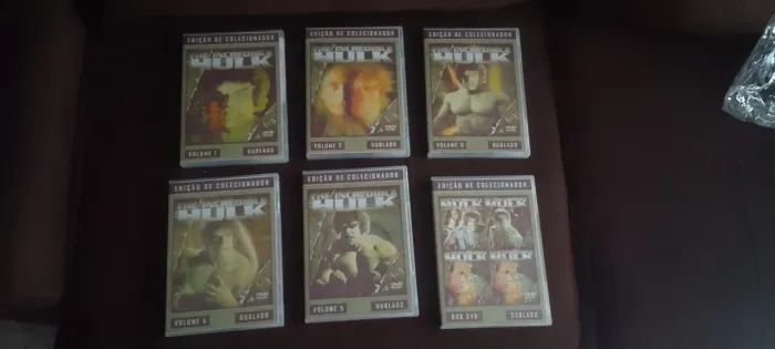 Coleção de DVD O INCRIVEL HULK