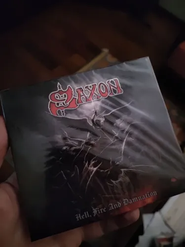 Cd saxon - hell , fire and damnation (lacrado)