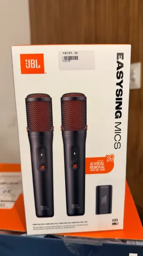 MICROFONE JBL EASYSING COM IA