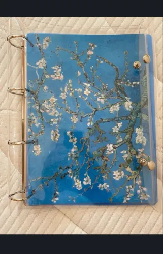 Fichário ( sem as folhas ). Material de alta qualidade