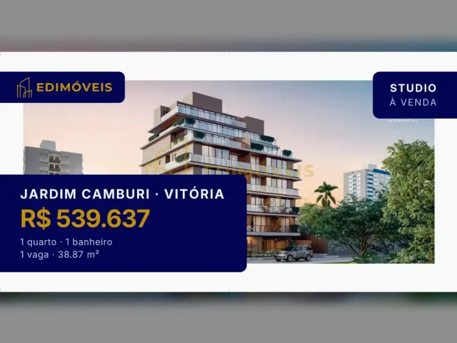 Studio no Jardim Camburi: Perfeito para Jovens Profissionais e Estudantes!