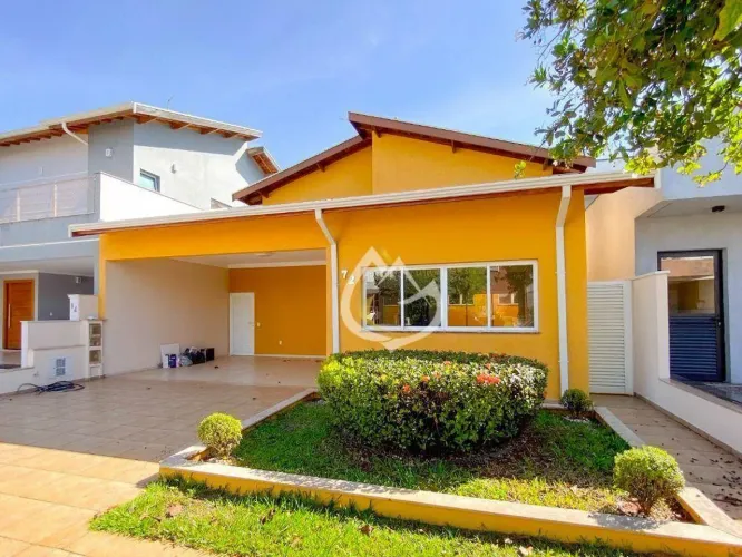 Casa para alugar, 188 m² por R$ 7.275,00/mês - Condomínio Raizes - Paulínia/SP