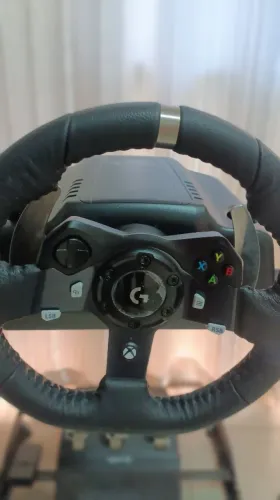 Volante Logitech g920 com suporte