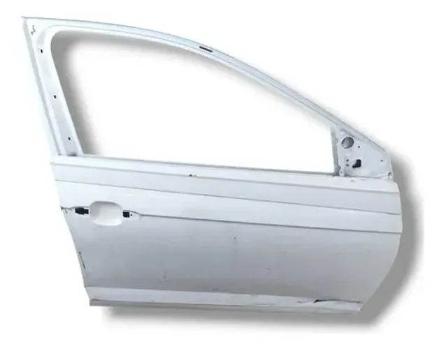 Porta Dianteira Direita Vw Polo Virtus 2018 2024 Detalhe Dianteira Direita Branco