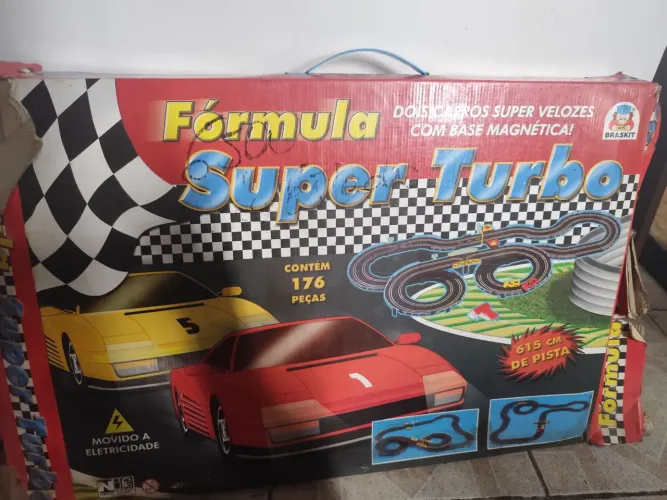 Autorama antigo (funciona na tomada)