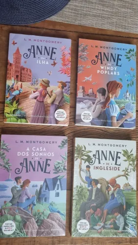 Livros Coleção Anne De Green Gables - Editora Autêntica (4 Vols)