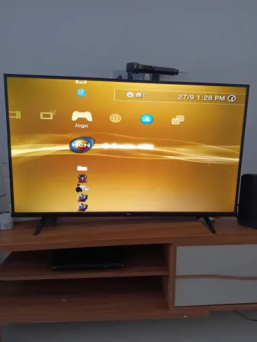 Ps3 desbravador com dois controles funcionando leitor funcionando