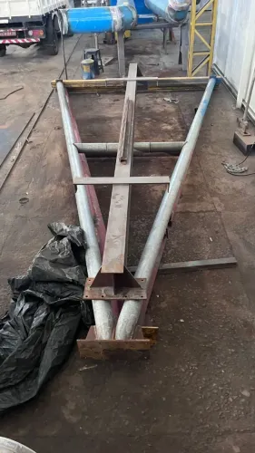 Pórtico Metálico para Talha 1,5 Ton - Reforçado e Pronto para Uso