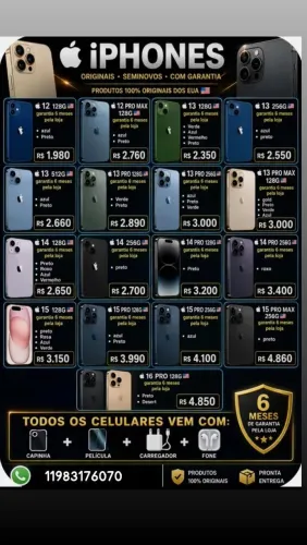 iPhones no precinho