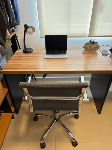Mesa e cadeira de escritório luxo