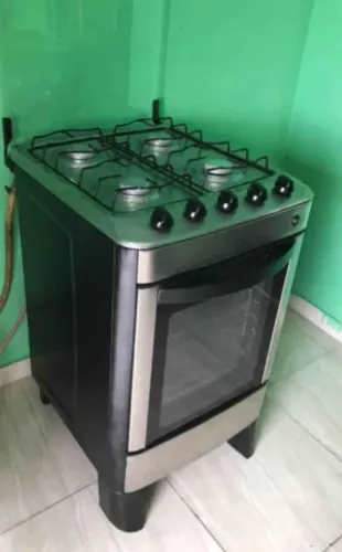 Fogão inox 4 bocas (FRETE GRÁTIS)