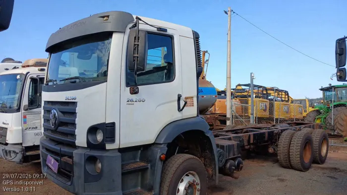 Volkswagen 26.280 E Constel. 6x4 2p (diesel)(E5) 2020/2021 Vamos Seminovos Ribeirão Preto