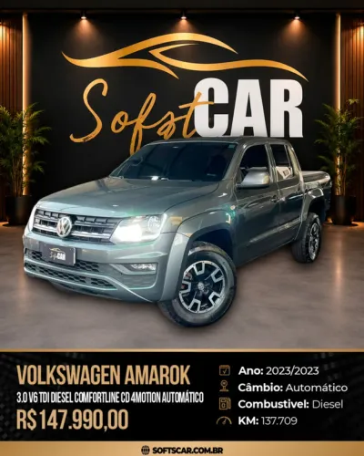 Volkswagen Amarok Comfor. 3.0 V6 TDI 4X4 Dies. 2023