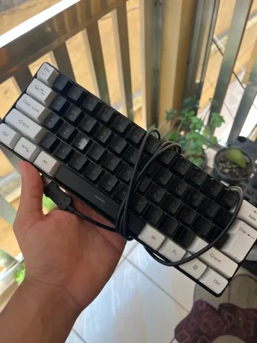 Teclado mecânico rgb - mini