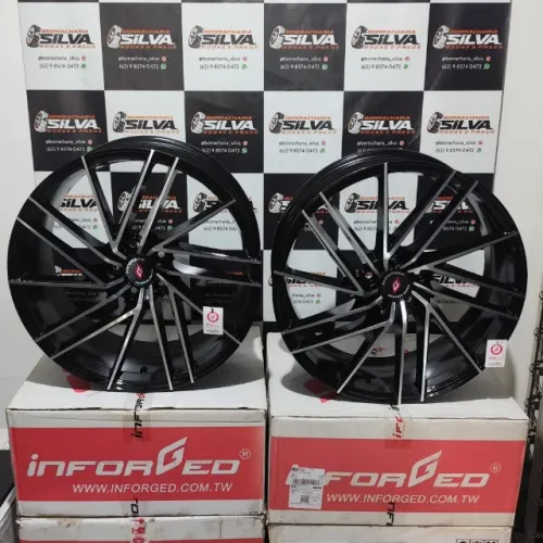 Rodas aro 20 Inforged Originais IFG59 importadas duas talas furação 5x112 - 5x114