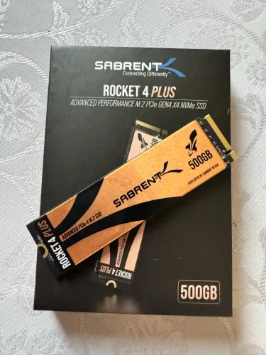 M.2 Sabrent Rocket 4 Plus 500 GB - 7100/6800MB/s