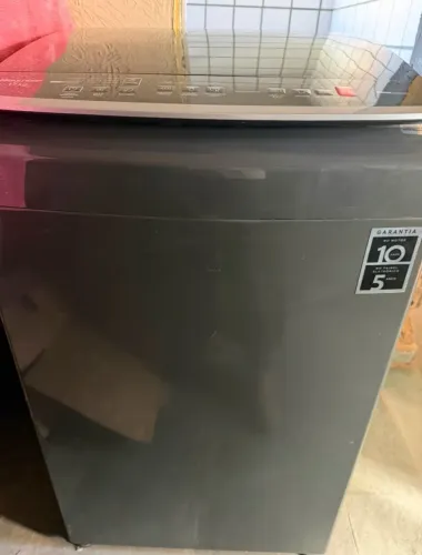 Máquina de Lavar Brastemp 17 kg - Cinza Platinum | Smart Sensor