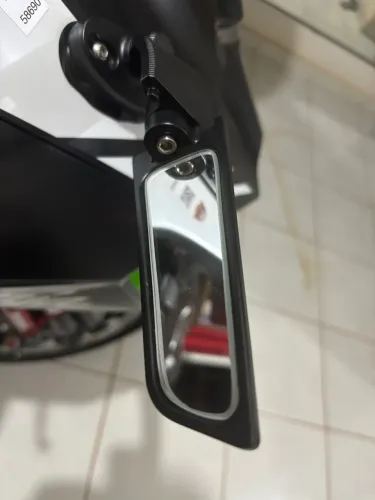 Retrovisor universal asas para moto carenadas 