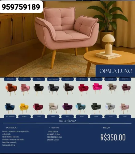 Poltronas- Promoção!!!! Opala