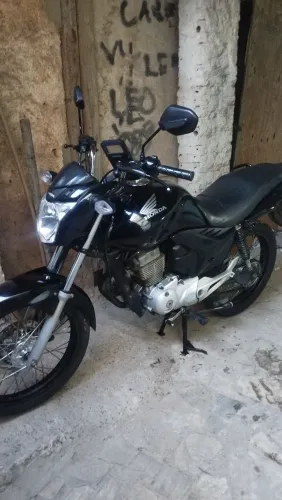 MotoTitan Mix 150 bem conservado na cor preta