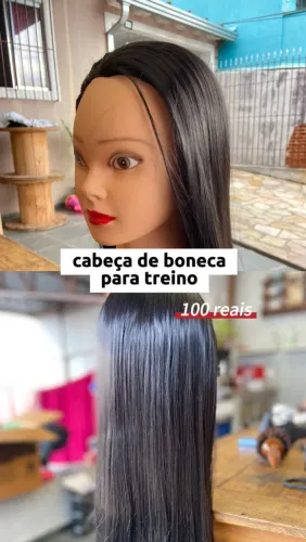 Cabeça de boneca, para treinar!