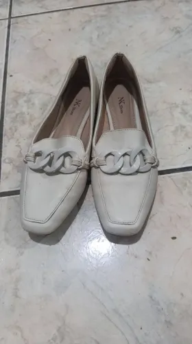 Mocassim off white