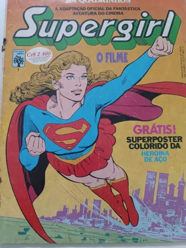 Supergirl adaptação do filme em quadrinhos 