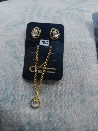 Cordão+ brinco