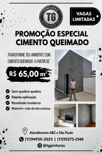 Efeito Cimento Queimado 