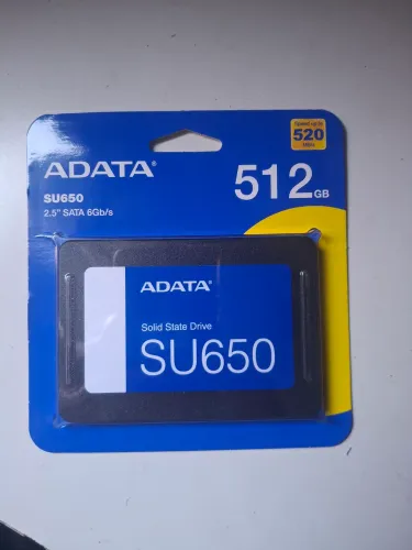 SSD 512GB 2,5" SATA3 ADATA SU650