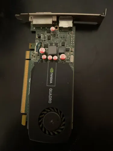Placa de vídeo quadro 600