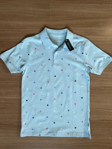 Camisa Náutica Infantil 10/12 anos