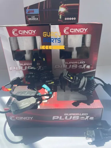Lâmpadas Cinoy Plus Automotivas para farois ou milha 20w 6000 lumens CADA lampadas 6500k