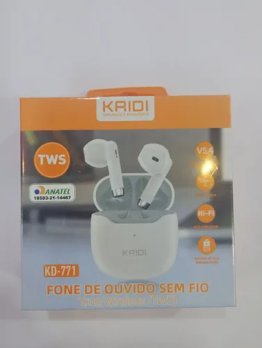 FONE BLUETOOTH KAIDI LACRADO NA CAIXA
