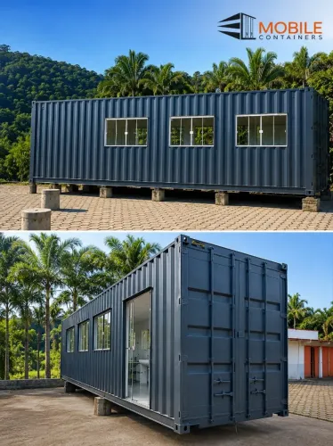 Refeitório Container 30m2 em Marilia