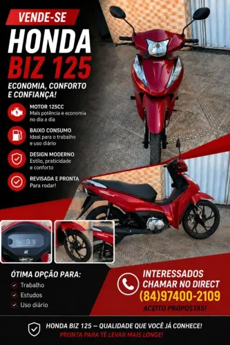 HONDA BIS 125 EX. MOTO EM PERFEITA CONDIÇÕES.