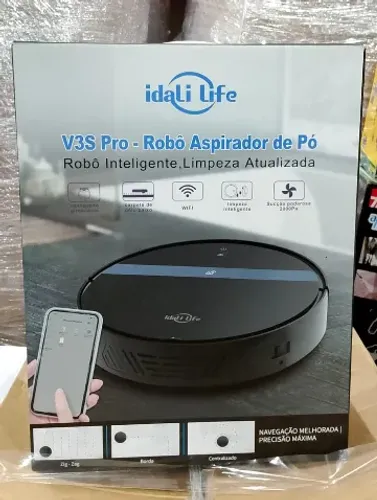 V3s Pro Robô Aspirador Idali Life Bivolt 