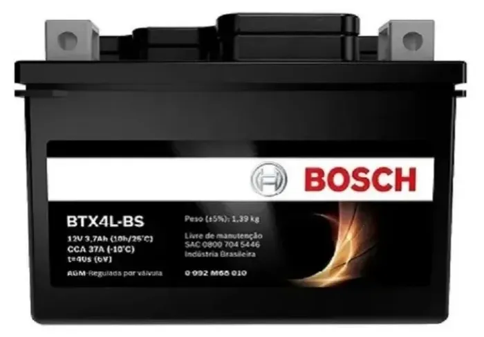 Bateria Bosch 12v 3ah Bosch Btx3l-bs